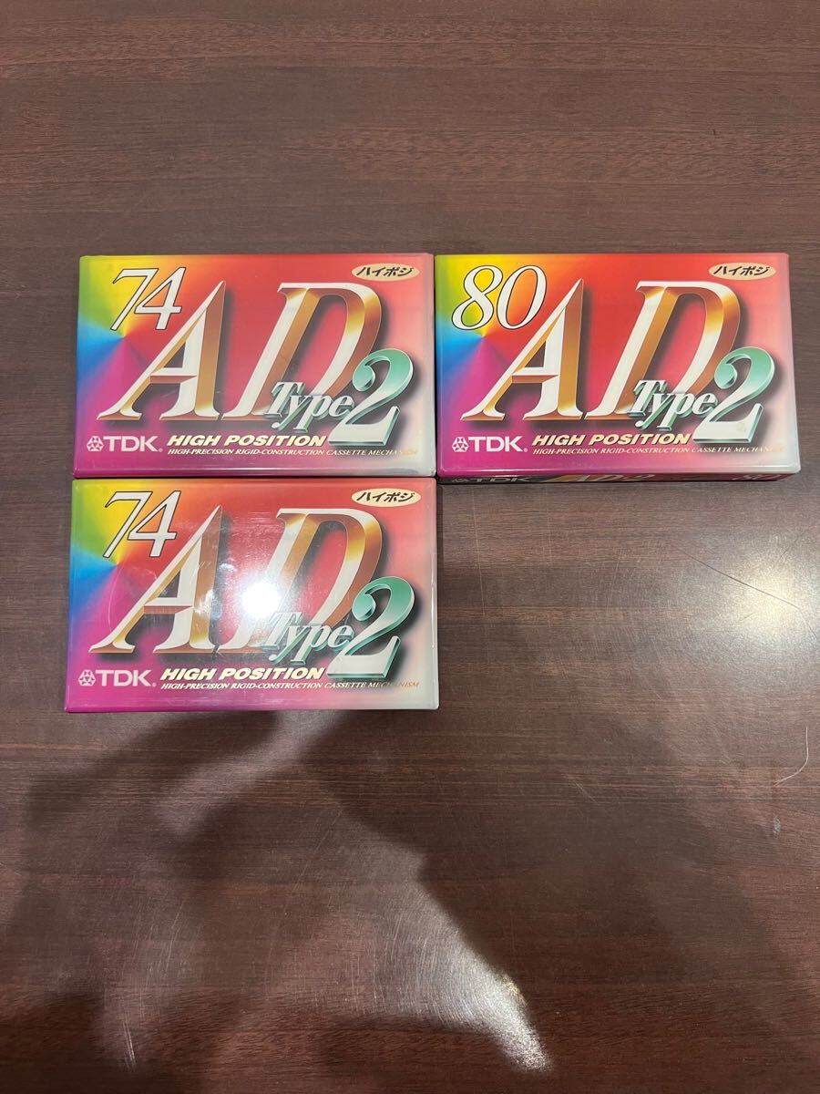 カセットテープ TDK ハイポジション AD2