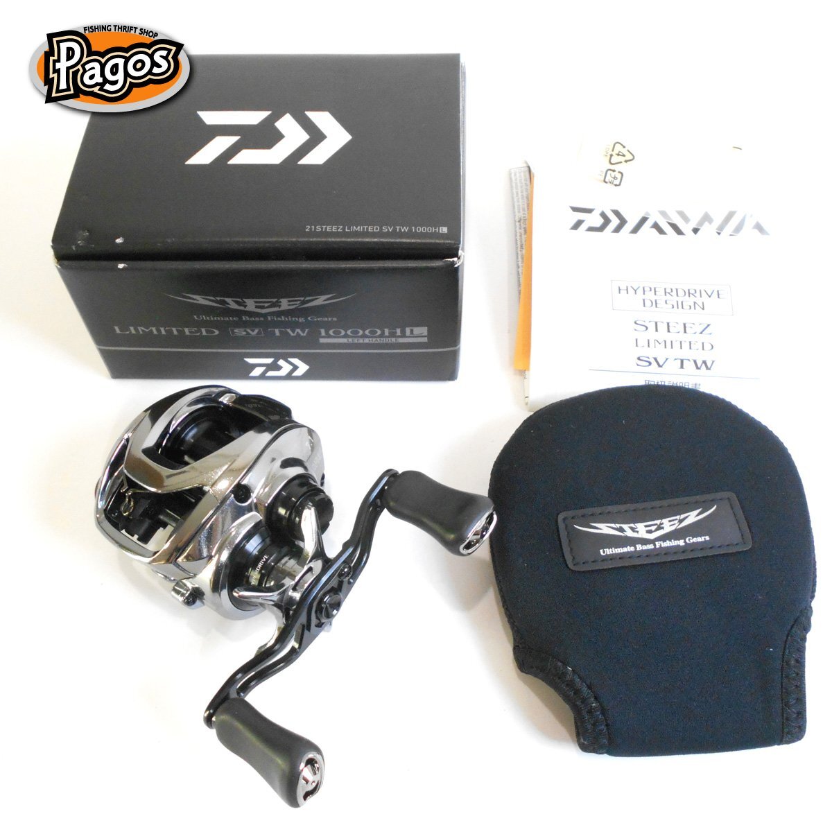 美品★ダイワ　21スティーズ　リミテッド　SV　TW　1000HL★