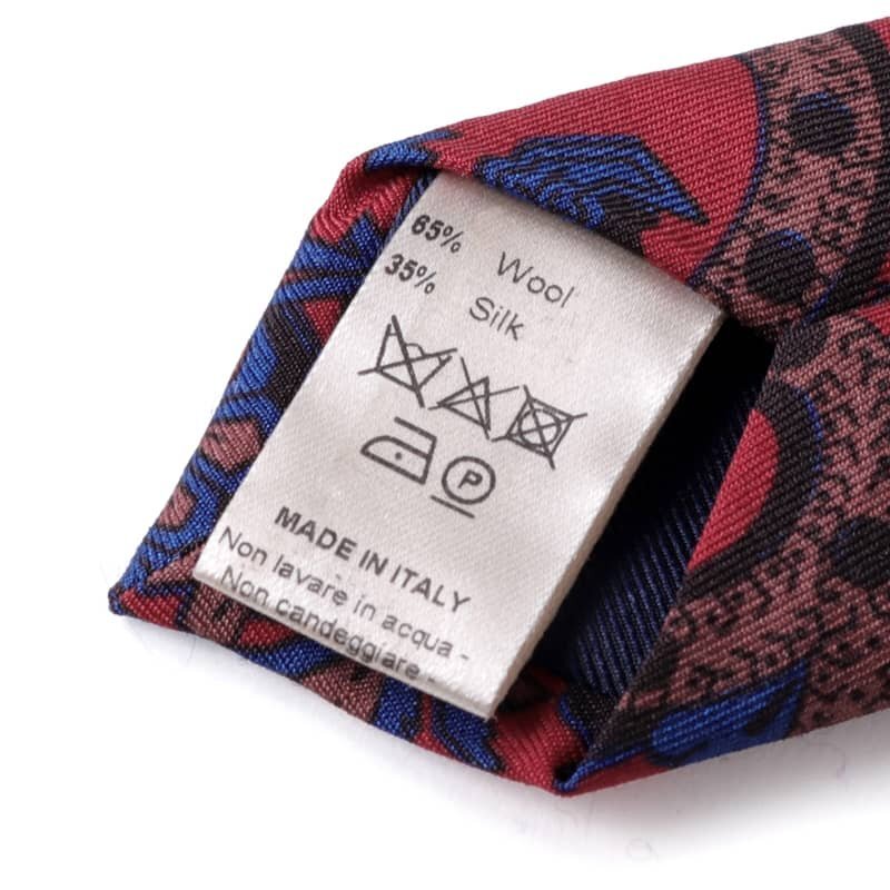 altea(アルテア) / ペイズリー柄プリントウールシルクツイルネクタイ(2129000) [alt2152342]_画像5