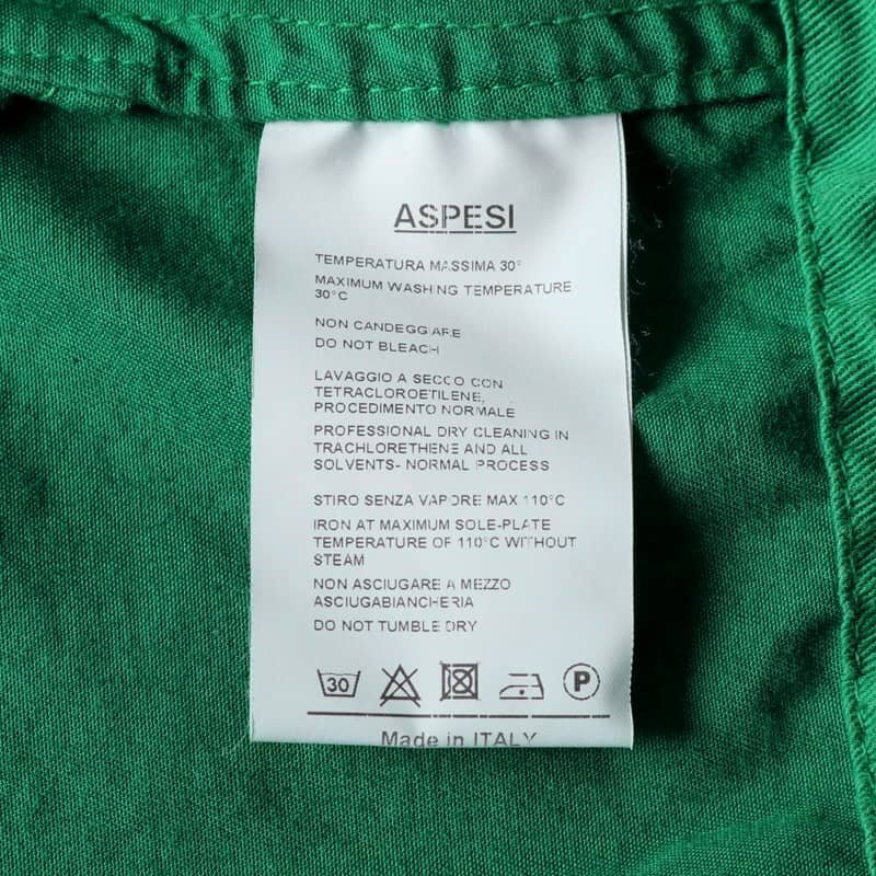ASPESI(アスペジ) / ガーメントダイコットンギャバジンM-65ジャケット(MINIFIELD COT) [asp2470211-L]_画像9