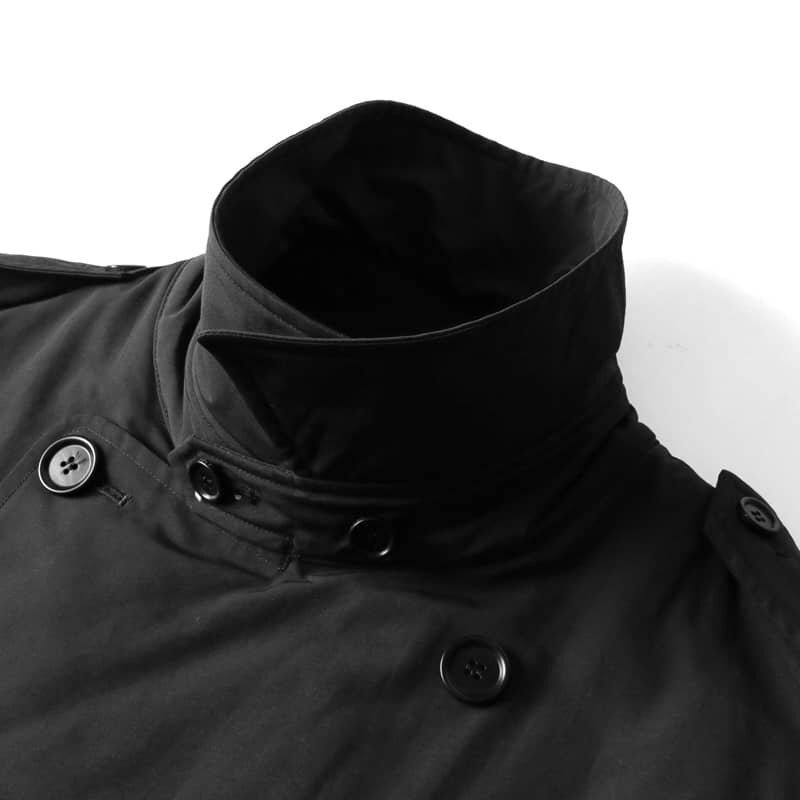 ASPESI(アスペジ) / 撥水コットンナイロングログラン中綿入りトレンチコート(TRENCH TITANIO WINT.) [asp2470081-L]_画像7