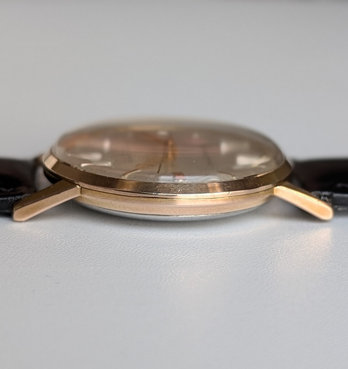 稼働 箱付 SEIKO CROWN 手巻き セイコー クラウン メンズ J14036 