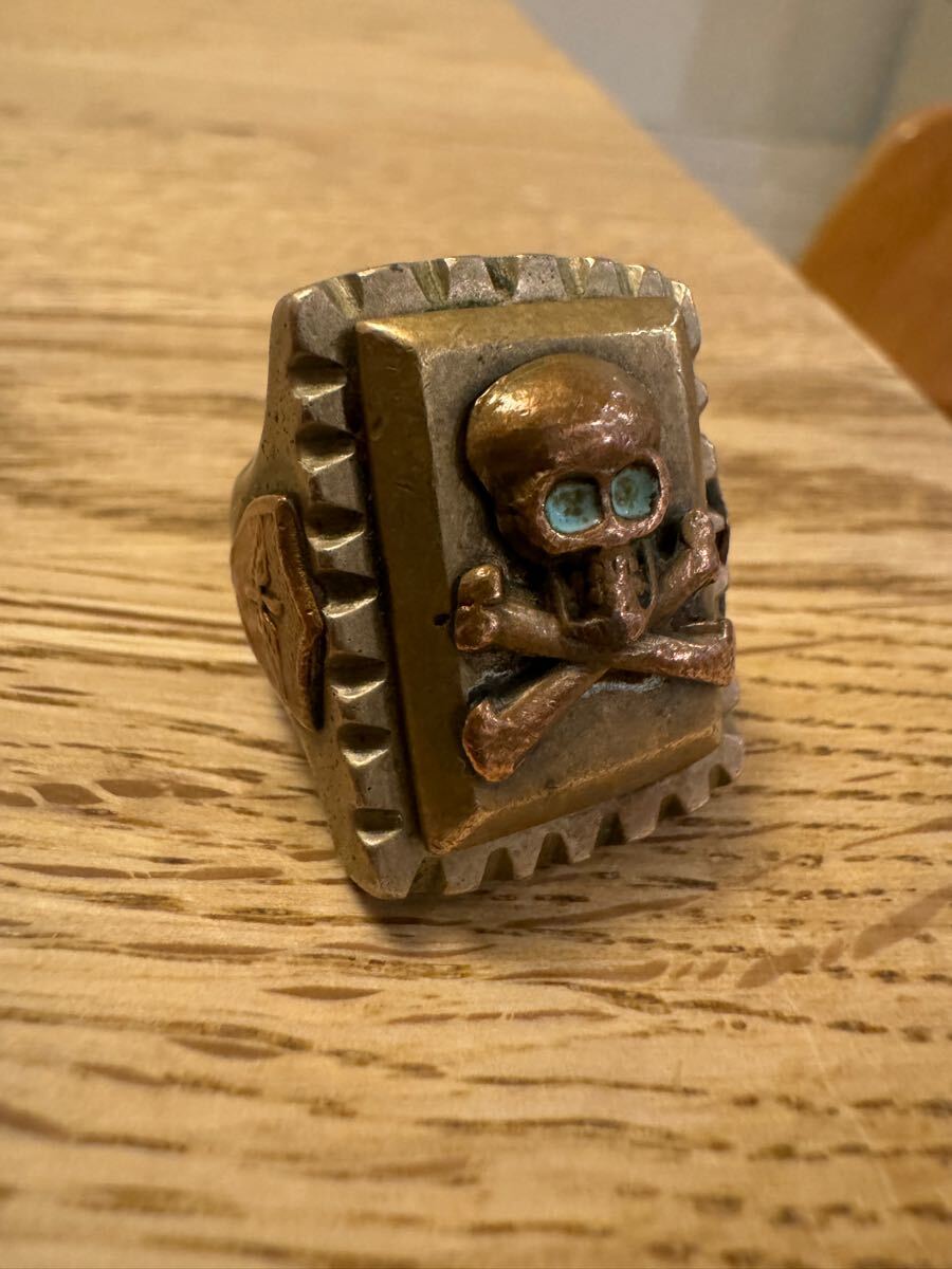 Yahoo!オークション - 50s ヴィンテージメキシコリング スカル Yahoo!オークション - 50s ヴィンテージメキシコリング スカル