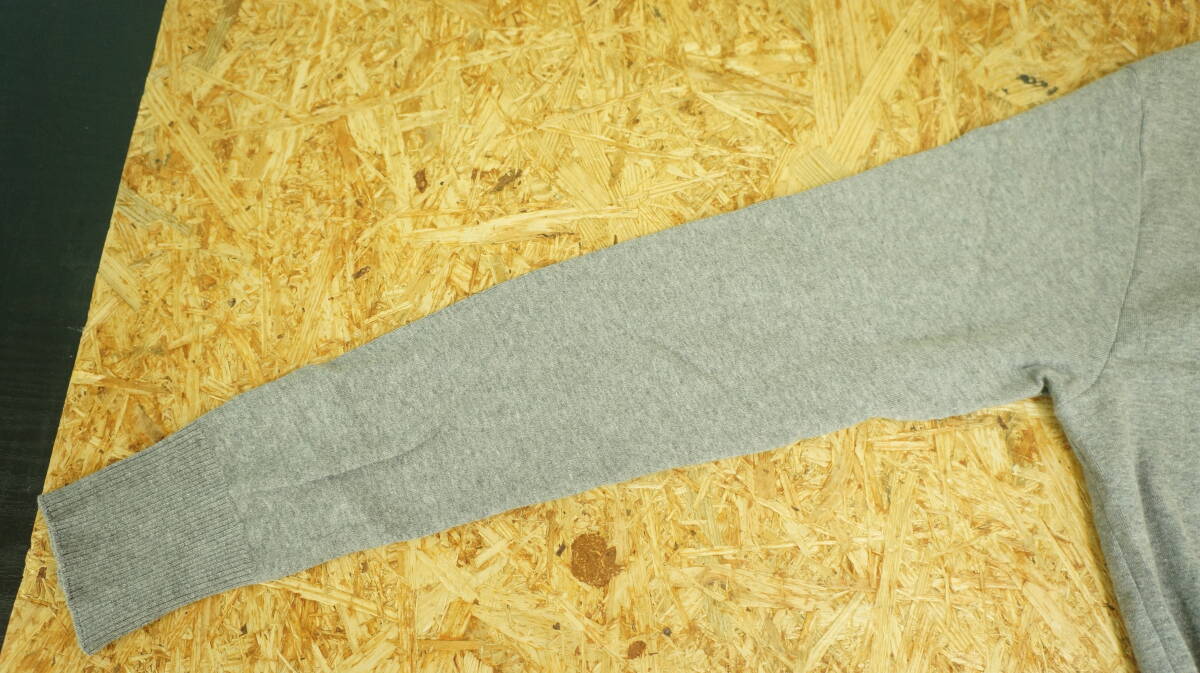 gicipi ジチピ コットン100% セーター グレー サイズ3 MADE IN ITALY　中古品　目立った傷み、汚れ無し_画像4