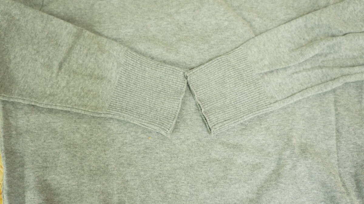 gicipi ジチピ コットン100% セーター グレー サイズ3 MADE IN ITALY　中古品　目立った傷み、汚れ無し_画像6
