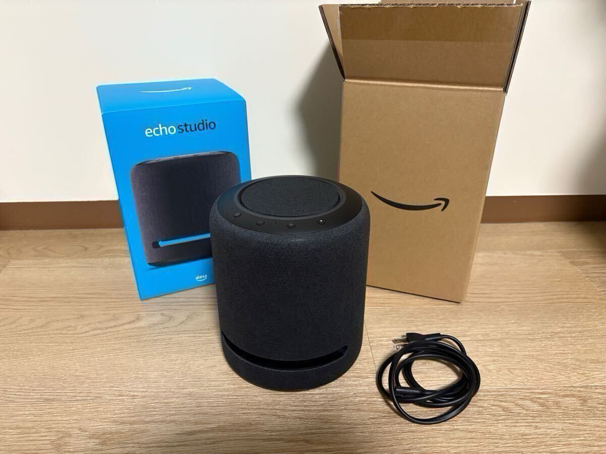 Echo Studio Amazon エコースタジオ Alexa 聴こえ アレクサ Echo Studio Amazon エコースタジオ Alexa 聴こえ アレクサ
