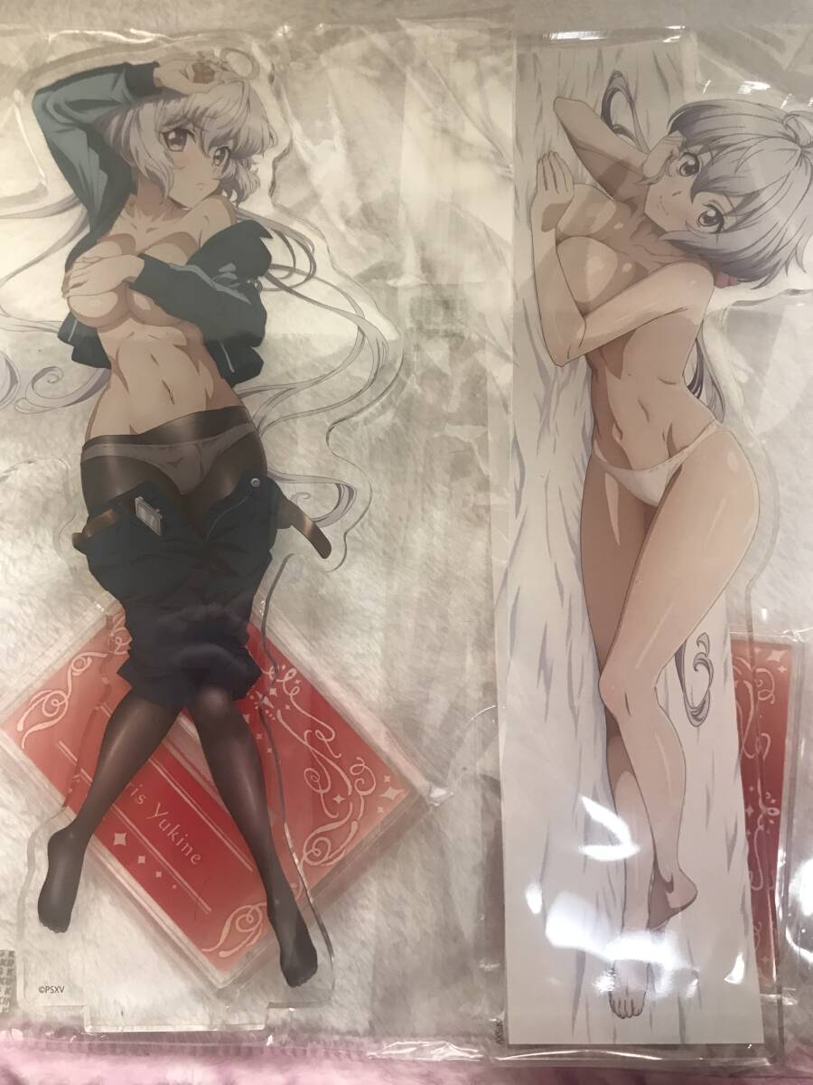 戦姫絶唱シンフォギアXV BIGアクリルスタンド 雪音クリス 添い寝ver.2種セット