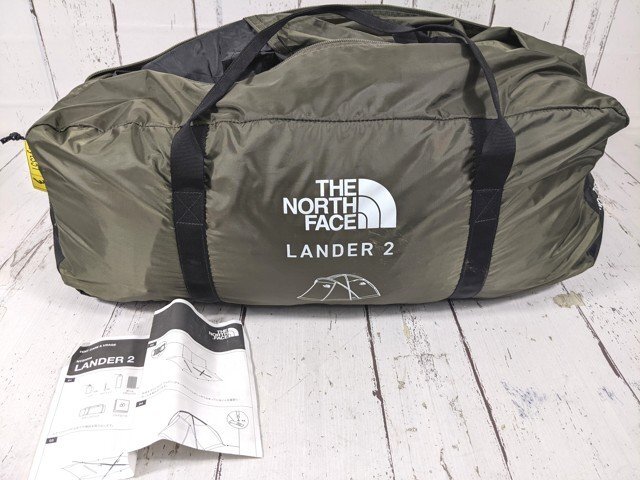 【8yt351】アウトドア キャンプ用品 THE NORTH FACE(ザ・ノース・フェイス) NV22206 Lander 2 ランダー 2 テント◆X60