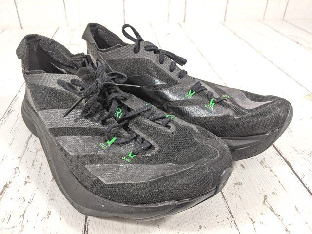 【12yt011】ランニングシューズ アディダス adidas アディゼロ アディオス Pro 3 ID8469 コアブラック サイズ：26.5㎝◆i16