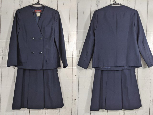 【as504】新潟県 木戸中学校 女子用 学生服 制服 ブレザー+夏服・冬服スカート◆g17