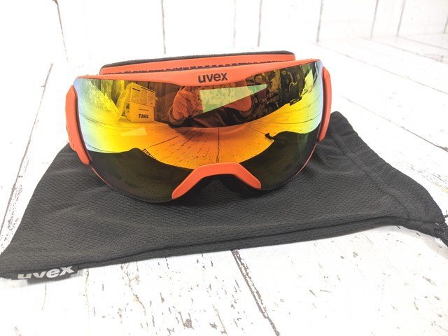 【12yt203】スキー スノーボード用品 ゴーグル uvex ウベックス downhill2100 美品◆Z01