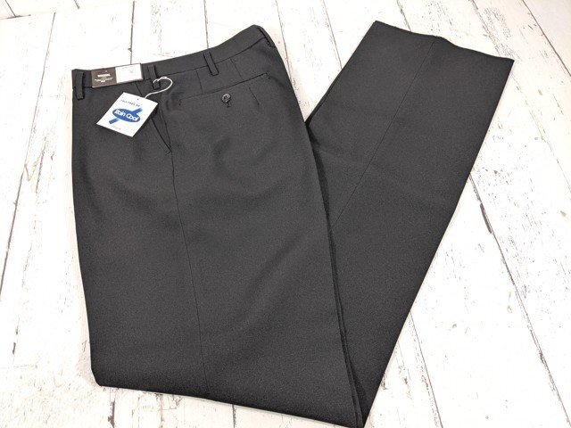 【12yt144】中学校 高校 男子用学生服 制服 夏服ズボン スラックス ハトサクラ AHHE3061 黒 ウエスト76㎝ 未使用◆W70