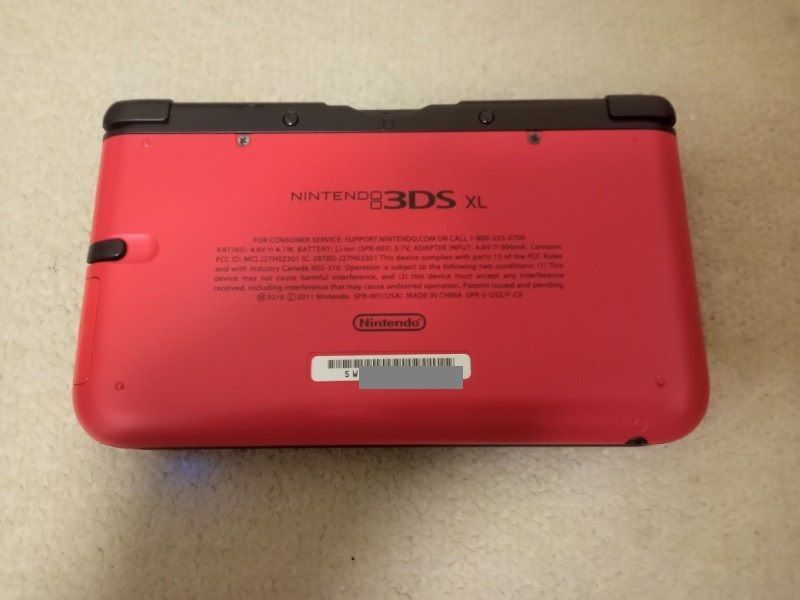 3DS XL LL 本体(レッド×ブラック) 北米版 海外版 中古|Yahoo 3DS XL LL 本体(レッド×ブラック) 北米版 海外版 中古|Yahoo