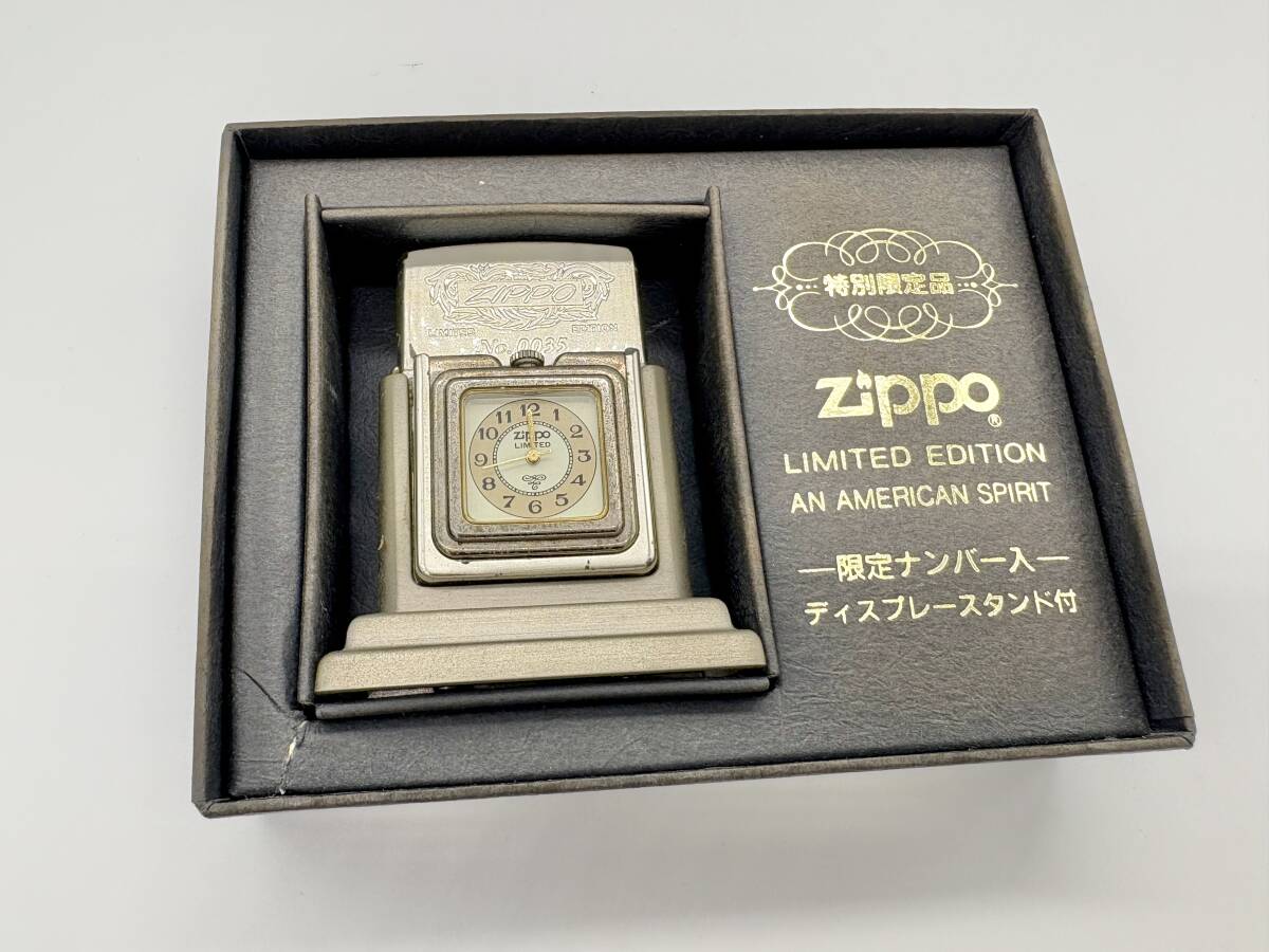 ブルース・リー zippo Zippo ジッポー LIMITED EDITION AN AMERICAN SPIRIT 時計付き