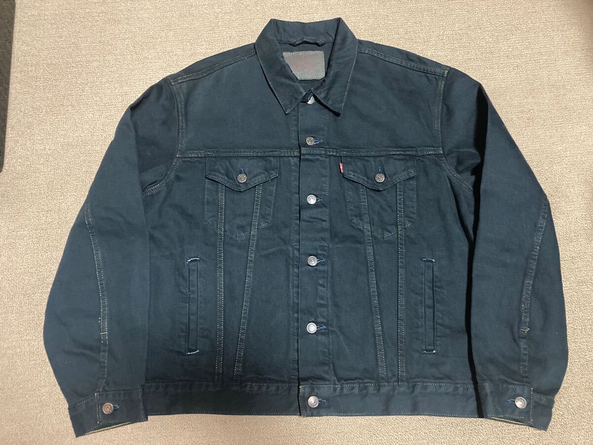 90s LEVIS 70503 02 後染め デニムジャケット XL ブラック 黒 90s LEVIS 70503 02 後染め デニムジャケット XL ブラック 黒
