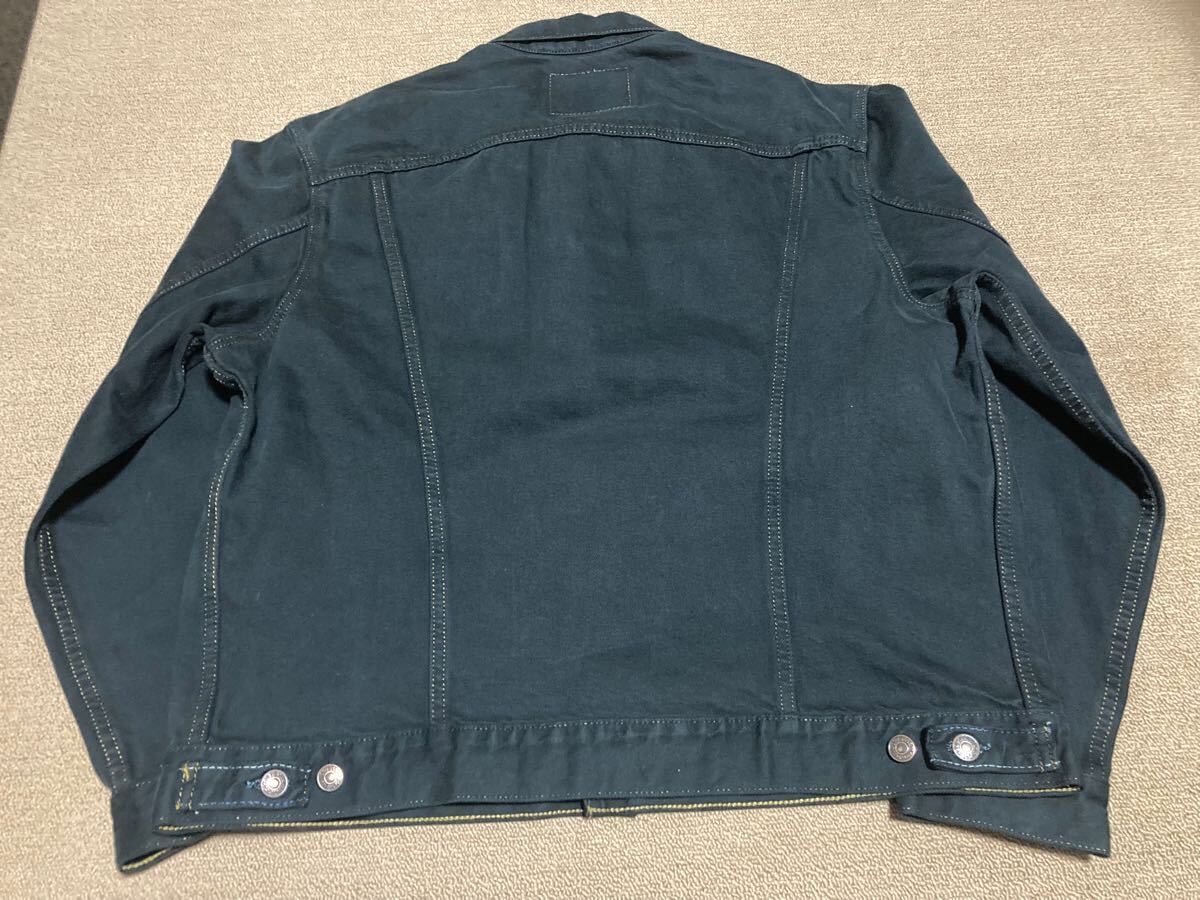 90s LEVIS 70503 02 後染め デニムジャケット XL ブラック 黒 90s LEVIS 70503 02 後染め デニムジャケット XL ブラック 黒