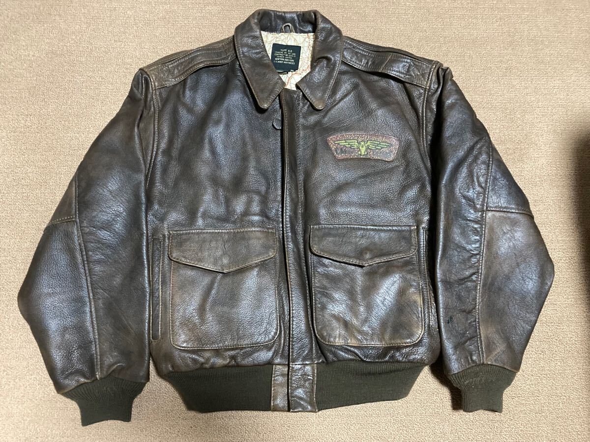 80s AVIREX A-2 フライトジャケット XS フライングタイガー 80s AVIREX A-2 フライトジャケット XS フライングタイガー
