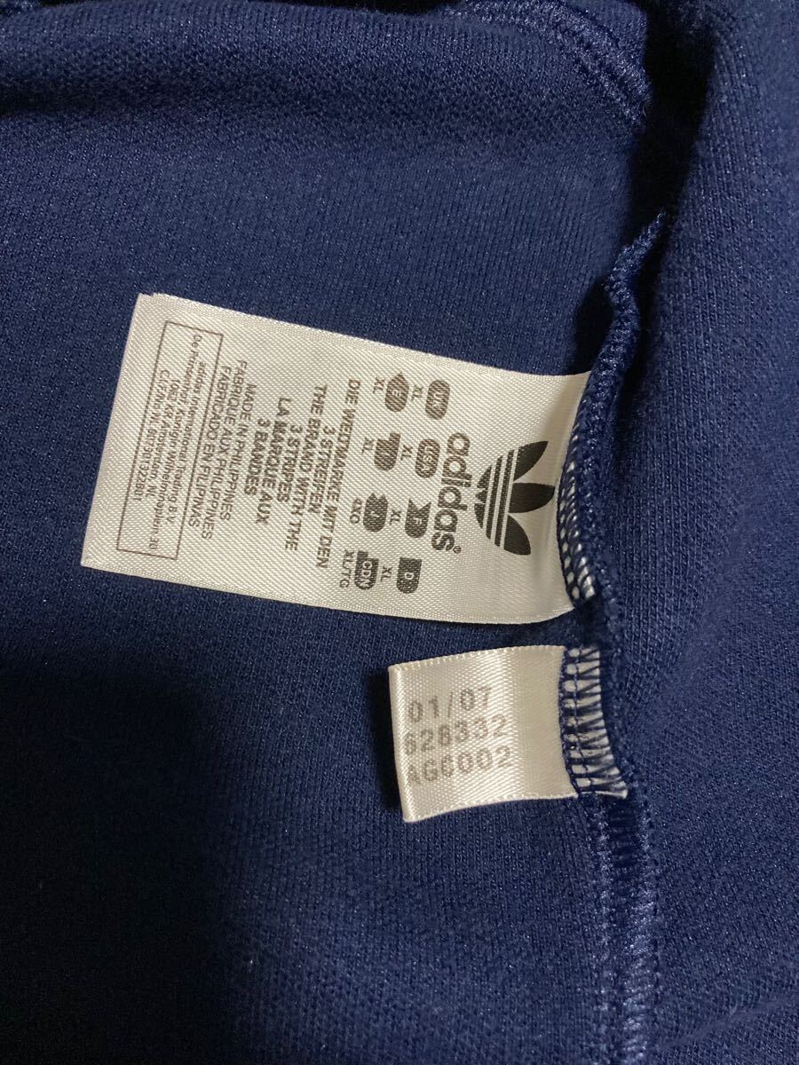 00s adidas トラックジャケット XL ファイヤーバード ネイビー 00s adidas トラックジャケット XL ファイヤーバード ネイビー