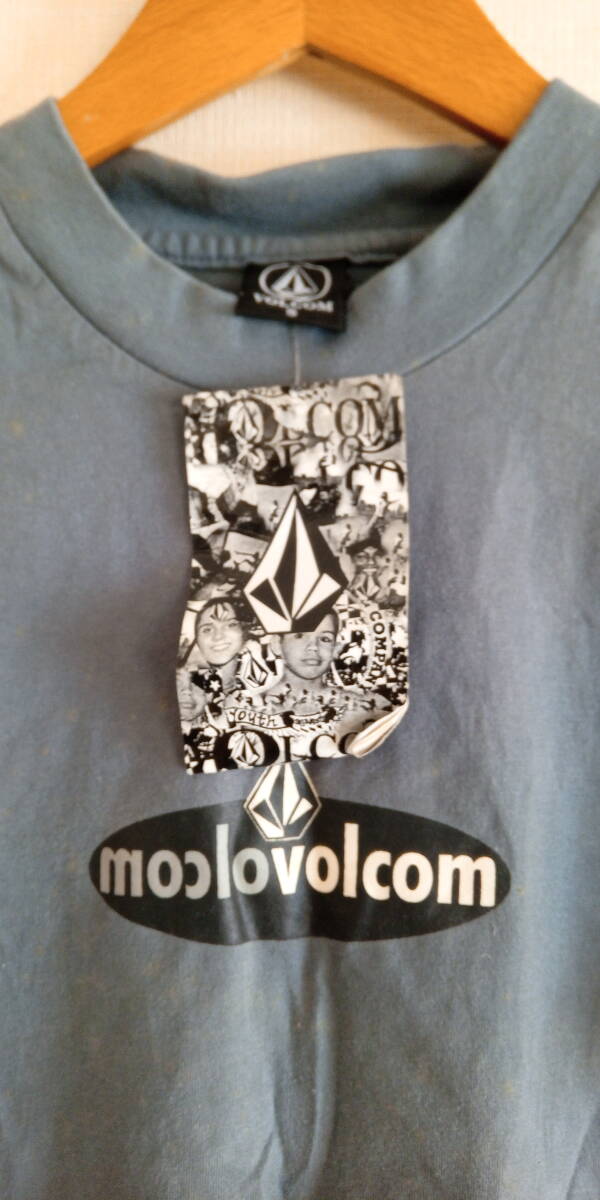 VOLCOM Tシャツ　難あり　グレー?。?Ｍ