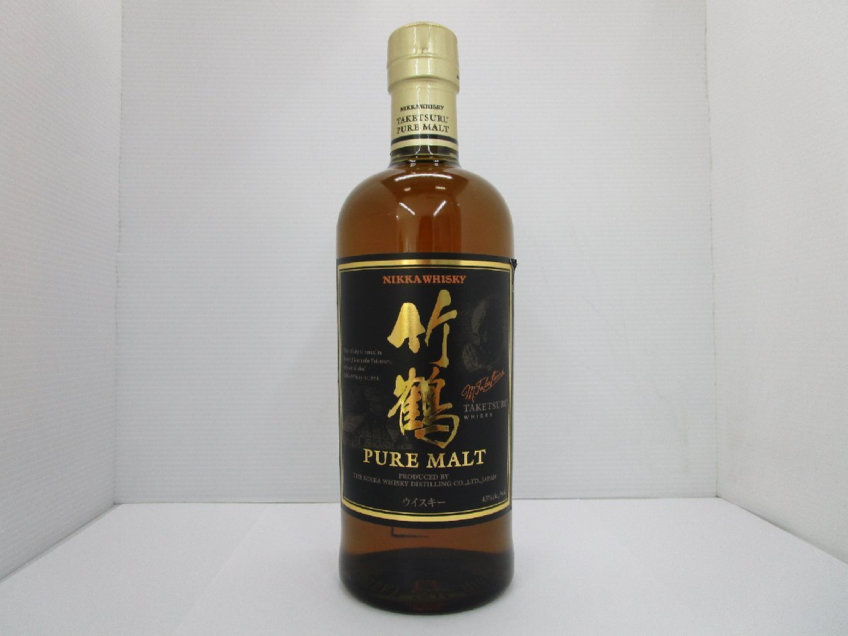 ニッカ 竹鶴 ピュアモルト 黒ラベル 700ml 43% NIKKA TAKETSURU ニッカ 竹鶴 ピュアモルト 黒ラベル 700ml 43% NIKKA TAKETSURU
