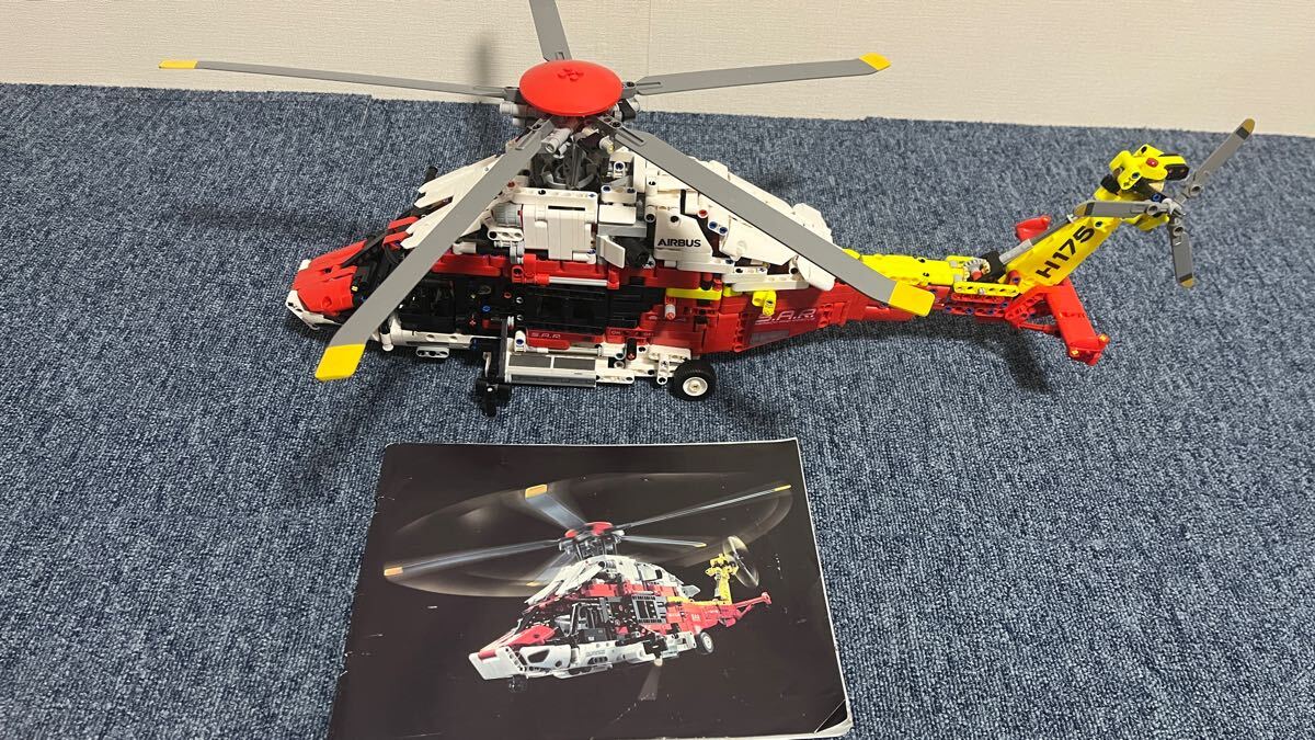 レゴテクニック エアバス H145 レスキュー ヘリコプター 42145 互換品