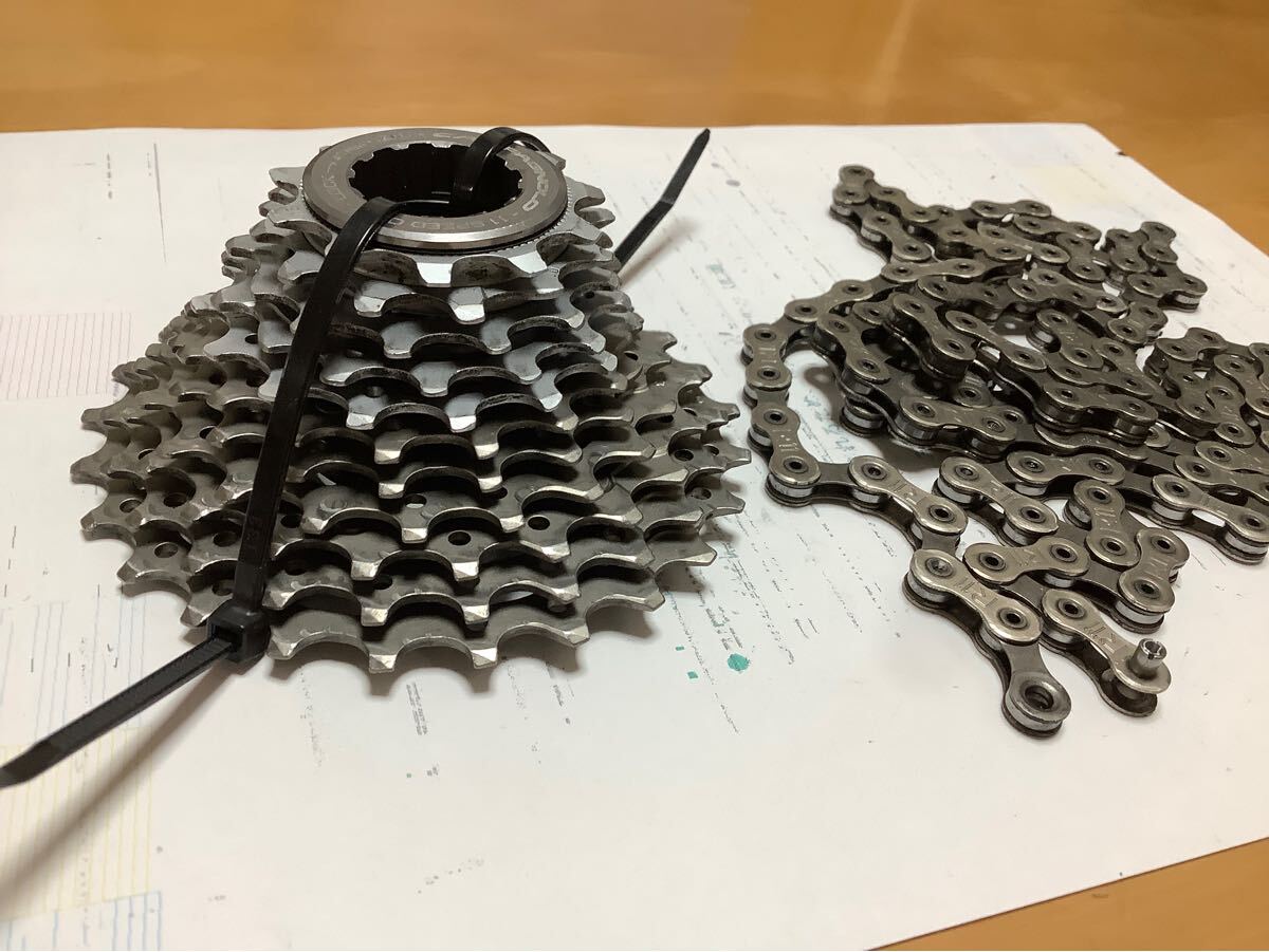 5372円 良品 campagnolo super record 11s 11-25T CS9-SR115 5372円 良品 campagnolo super record 11s 11-25T CS9-SR115