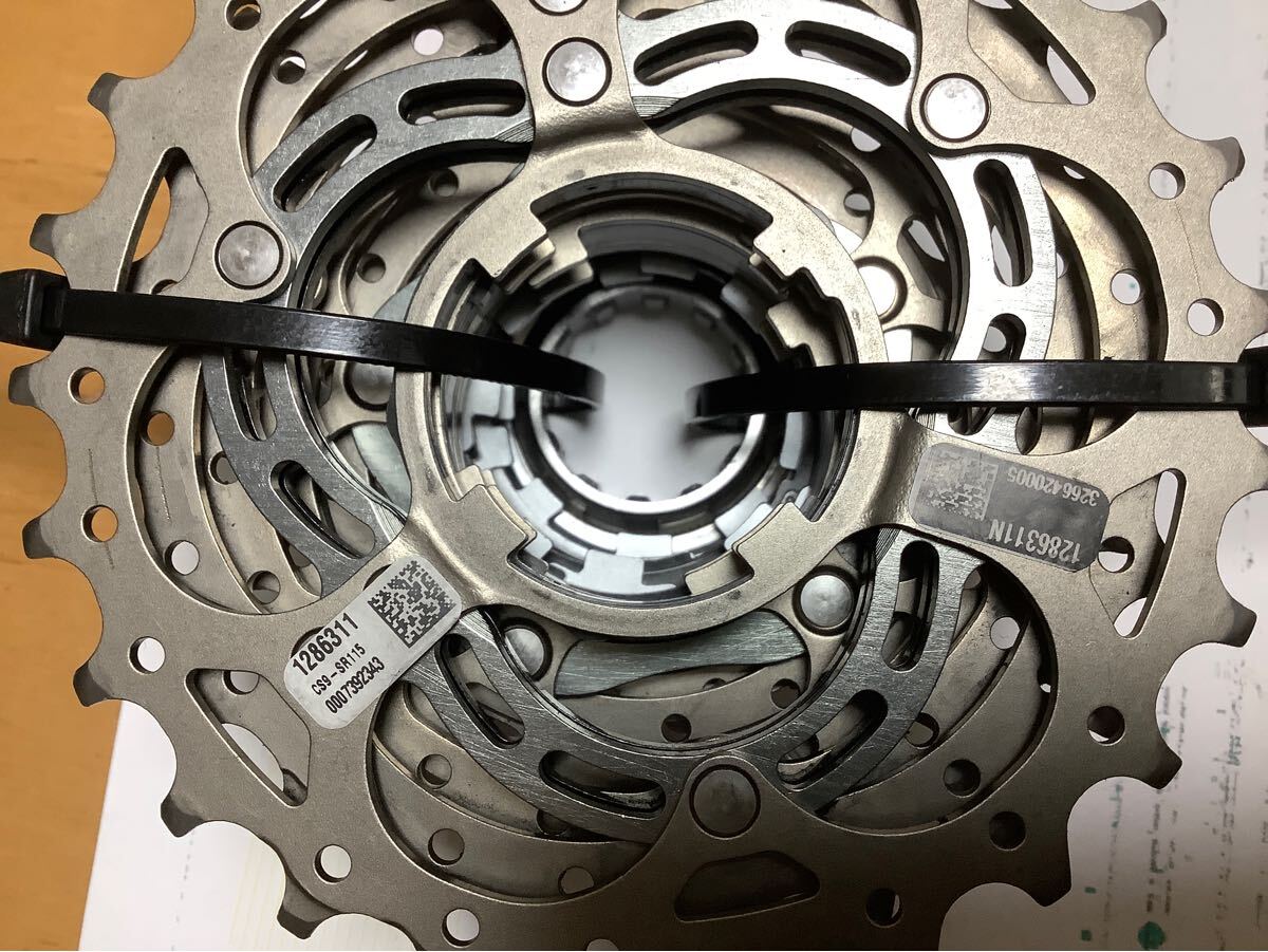 良品 campagnolo super record 11s 11-25T CS9-SR115 良品 campagnolo super record 11s 11-25T CS9-SR115