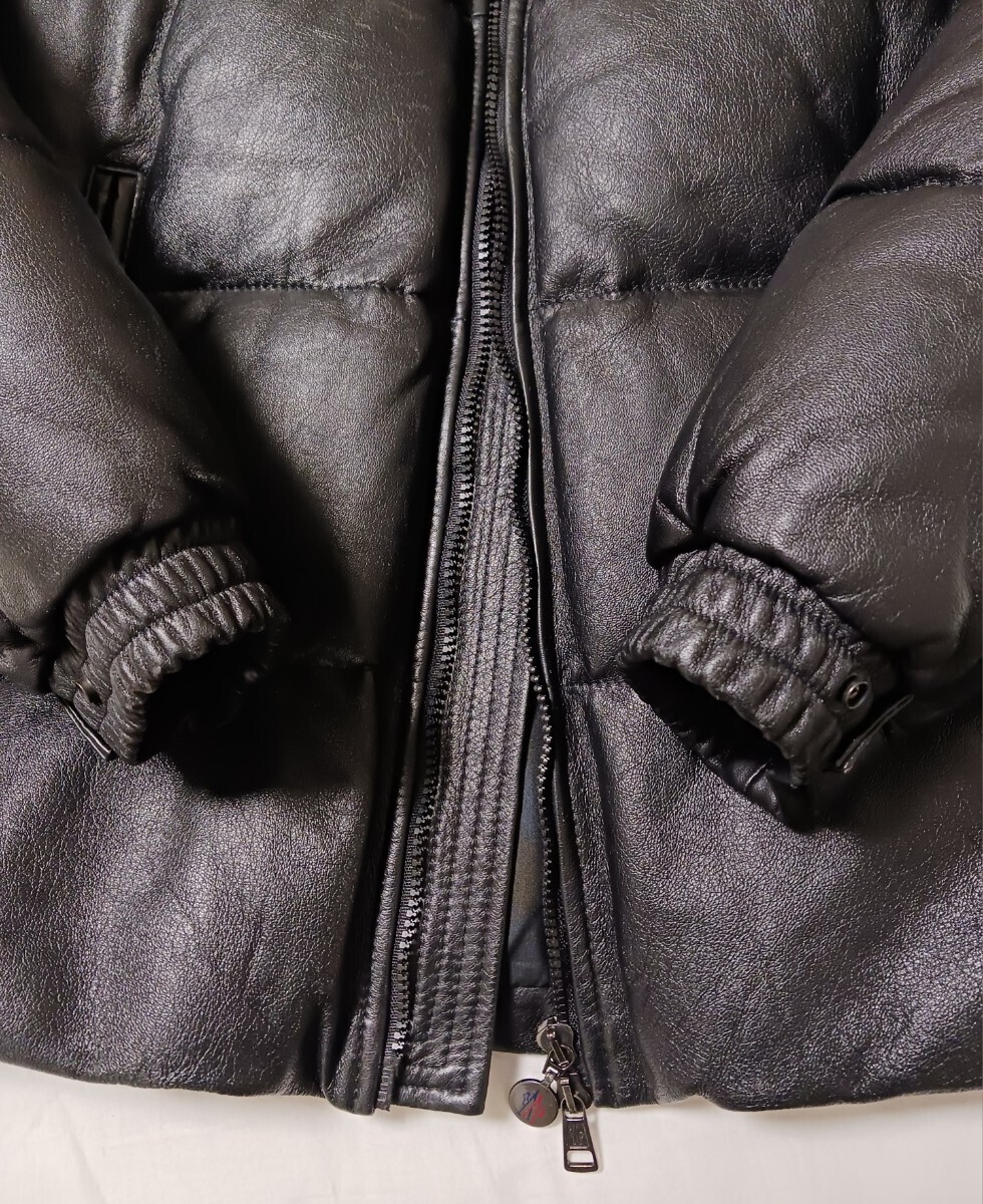 MONCLER - 国内正規品158,400円MONCLERモンクレールレザーダウン MONCLER - 国内正規品158,400円MONCLERモンクレールレザーダウン