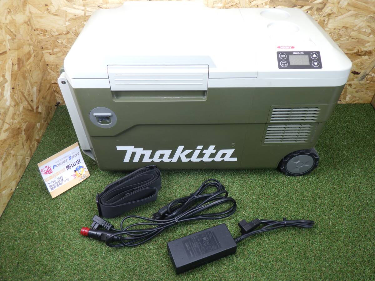 使用感あり★マキタ 充電式保冷温庫 CW001G アダプター付き 中古品 【160サイズ】 241224