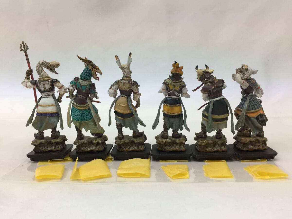 ○中古フィギュア○ 鬼神伝承 眷属十二神将 干支獣神頭 24体 ○中古フィギュア○ 鬼神伝承 眷属十二神将 干支獣神頭 24体