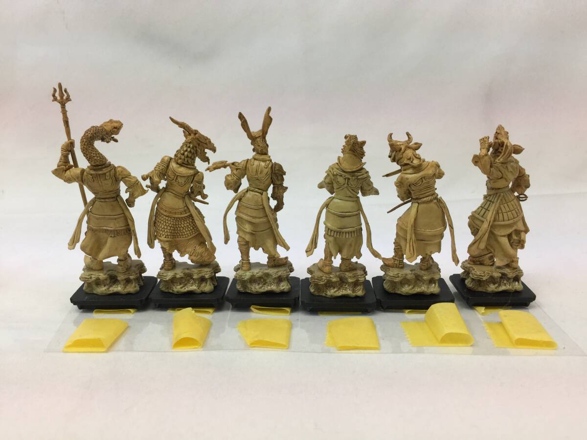 ○中古フィギュア○ 鬼神伝承 眷属十二神将 干支獣神頭 24体 ○中古フィギュア○ 鬼神伝承 眷属十二神将 干支獣神頭 24体