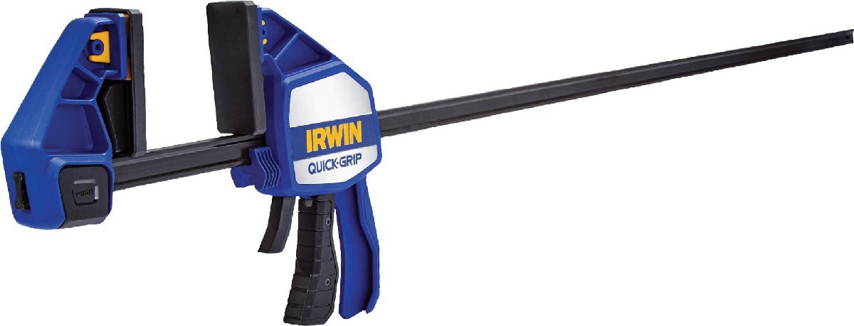 アーウィン IRWIN 1964716 クイックグリップHDワンハンドバークランプ1270mm 1964716 固定 はさむ ハサム 接着 木工 工作 木工所 クランプ