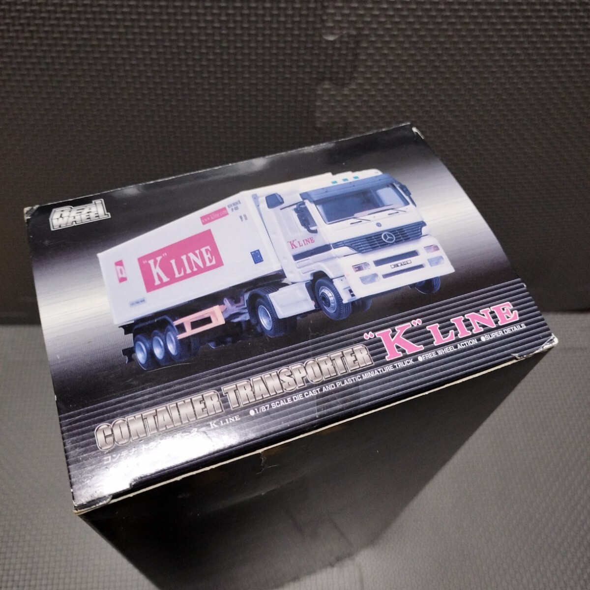 モリガング「1/87 コンテナトランスポーター K LINE」トレーラー モリガング「1/87 コンテナトランスポーター K LINE」トレーラー