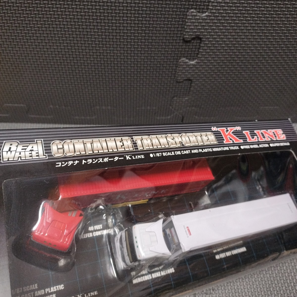 モリガング「1/87 コンテナトランスポーター K LINE」トレーラー モリガング「1/87 コンテナトランスポーター K LINE」トレーラー