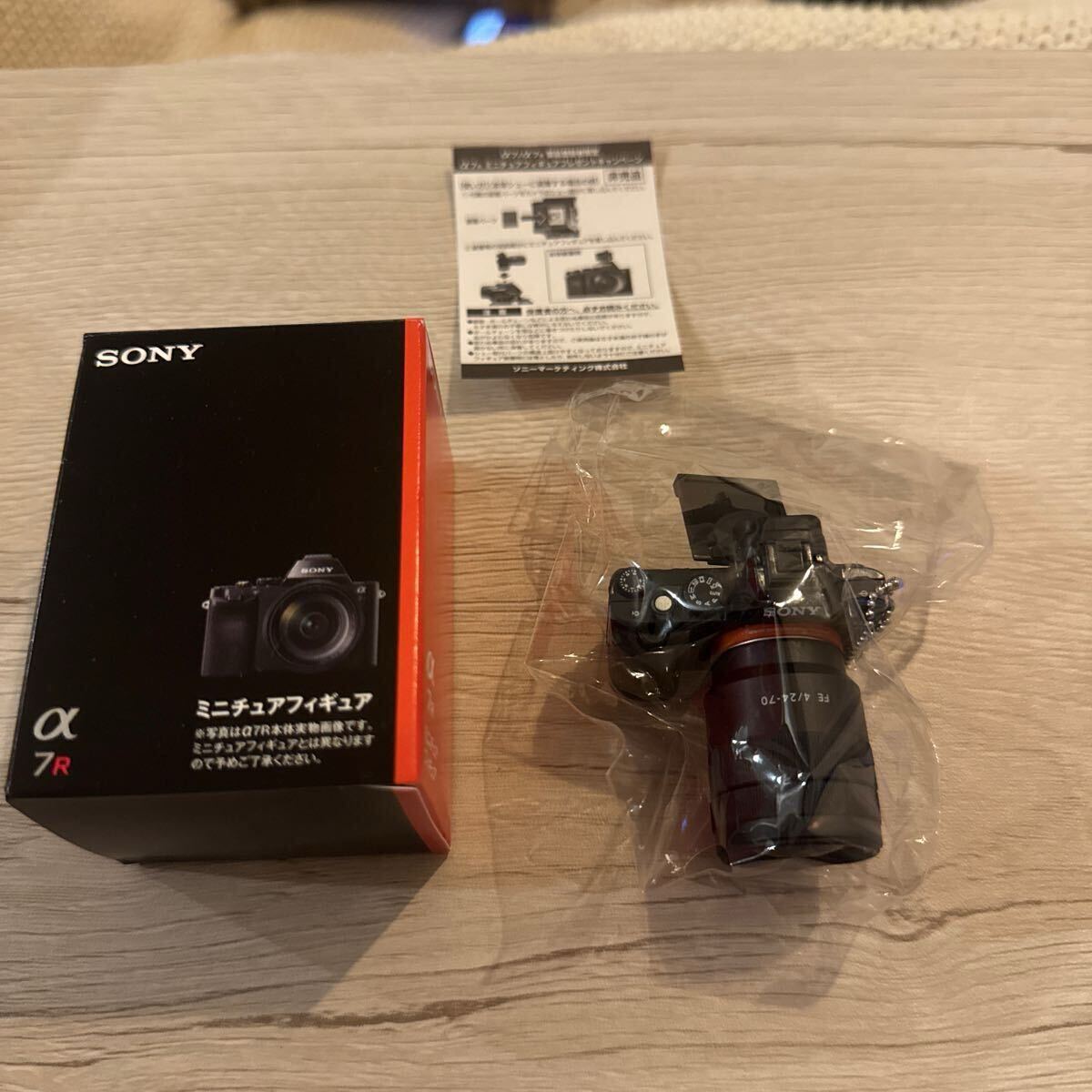 ★未使用品★SONY α7R ミニチュアフィギュア(非売品) Yahoo!オークション - 【新品未使用・非売品】ソニー SONY α7R