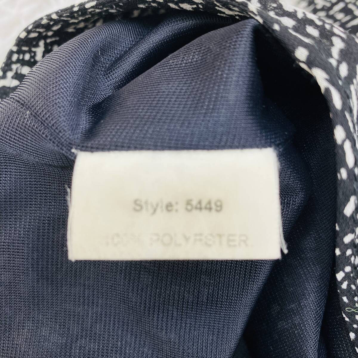 【135】KAREN WALKER カレンウォーカーパンツ ズボン サイズ4 ブラック 黒 モノクロ シック スリム_画像6