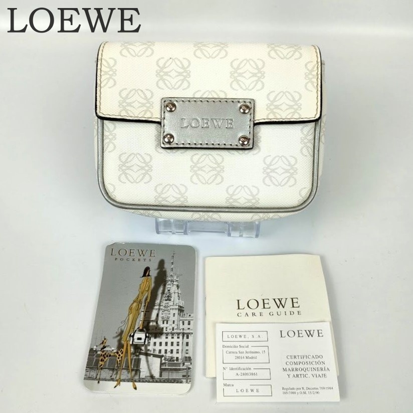 LOEWE アナグラムブレスレット 箱、ポーチ付き LOEWE アナグラムブレスレット 箱、ポーチ付き