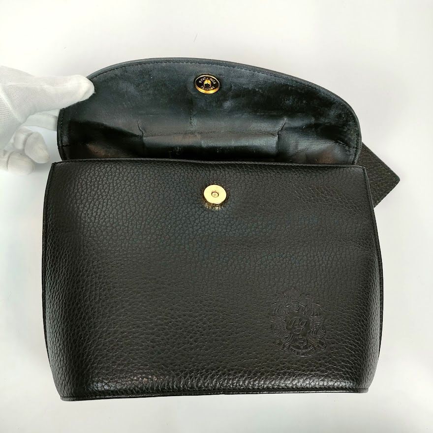 BG NEW YORK ハンドバッグ レザー ブラック 黒 レディース 自立 BG NEW YORK ハンドバッグ レザー ブラック 黒 レディース 自立