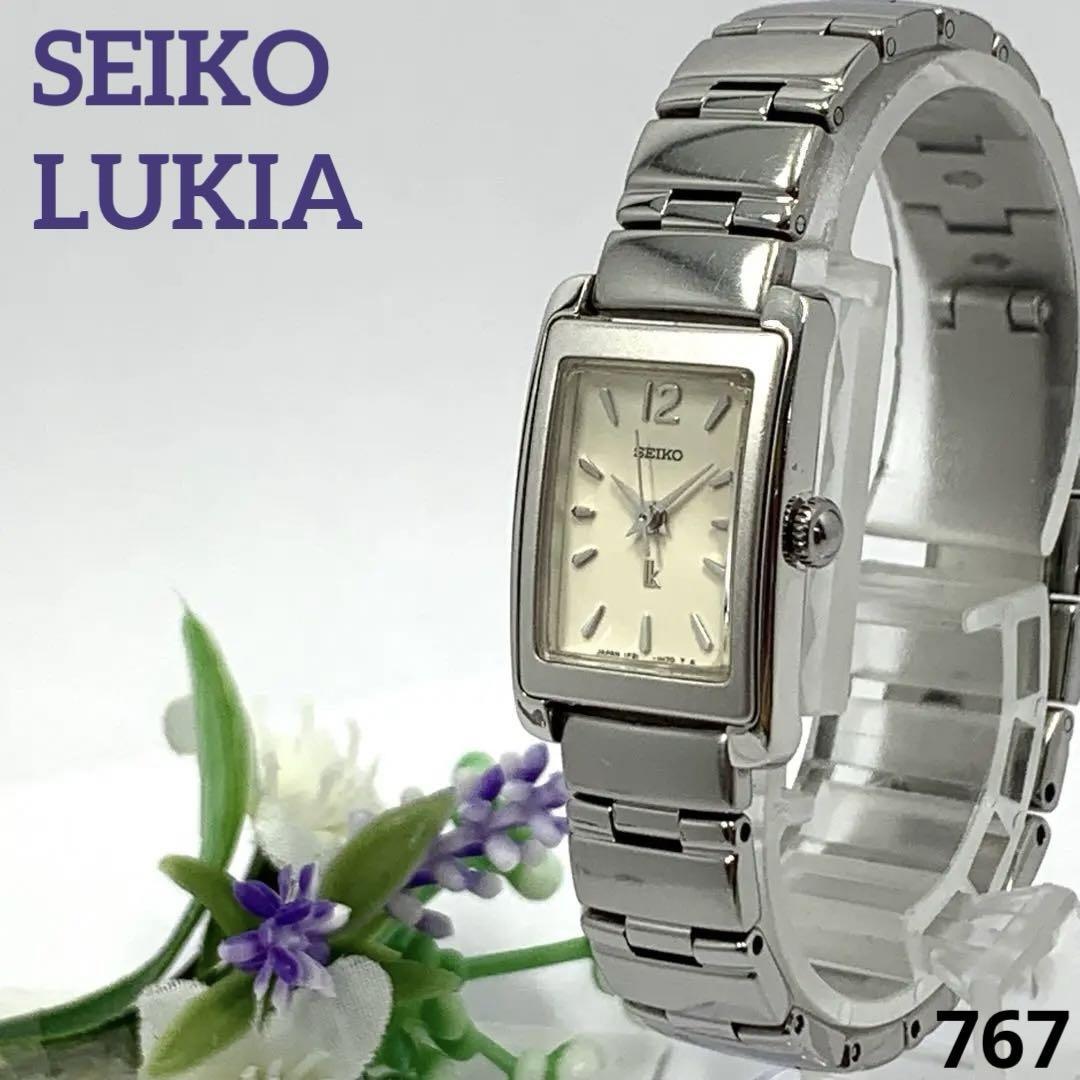 767 SEIKO LUKIA セイコー ルキア レディース 腕時計 3針 クオーツ式 新品電池交換済 人気 希少