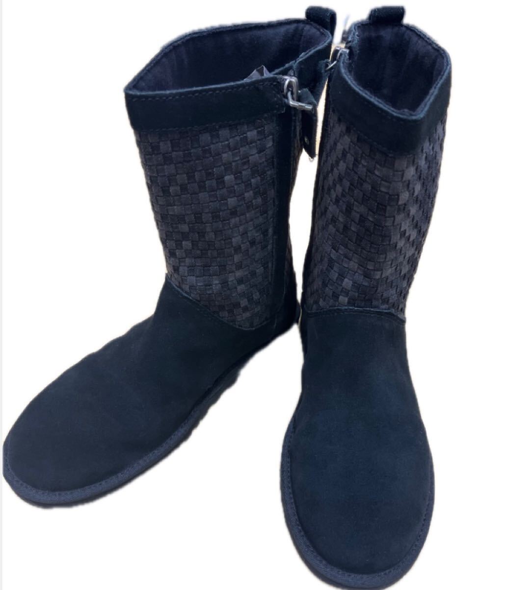 美品　UGG アグ　ショートブーツ　24cm ブラック