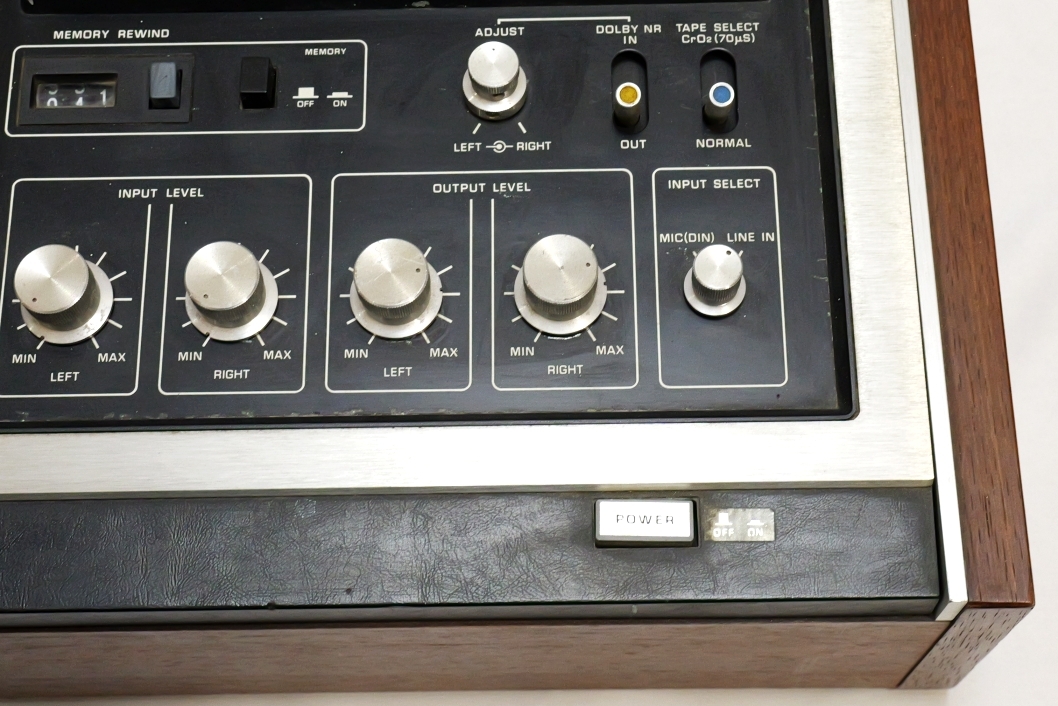 □②録再できたけどジャンク即決!Technics テクニクス RS-276U □②録再できたけどジャンク即決!Technics テクニクス RS-276U