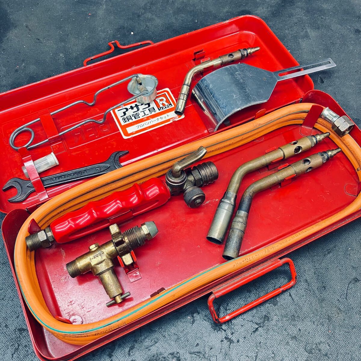 ROTHENBERGER アサダ 銅管工具システム プロパンバーナーセット！ 中古即決送料無料！