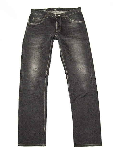 日本製 Lee 黒系 LM4205 w31 (86x81位) ヒゲ タテ落ち アタリ抜群 褪色ブラック RIDERS ライダース