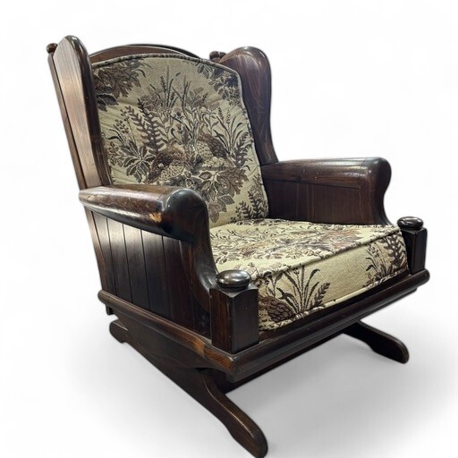 【ヤマト家財Dランク予定】Ethan Allen イーセンアーレン ハイバックチェア アンティーク 椅子 2脚あり【直接引き渡し歓迎/福島県】