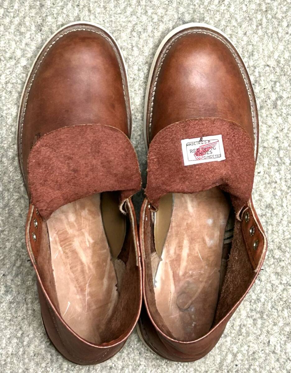 9.5/D】8166 RED WINGレッドウィング☆ハーレー gpz FATBOY 9.5/D】8166 RED WINGレッドウィング☆ハーレー gpz FATBOY