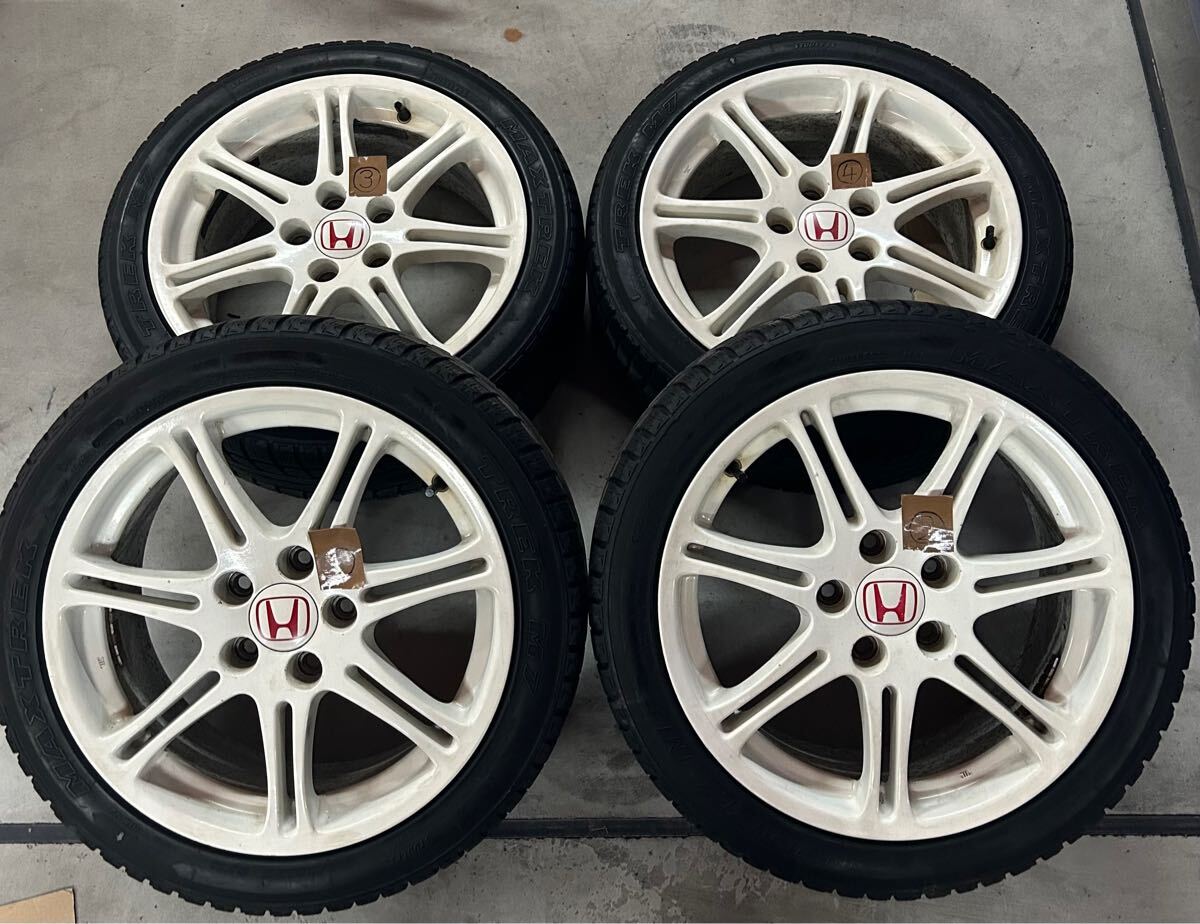 シビックタイプR EP3 純正ホイール 4本 Yahoo!オークション - ホンダ シビック タイプR EP3 純正