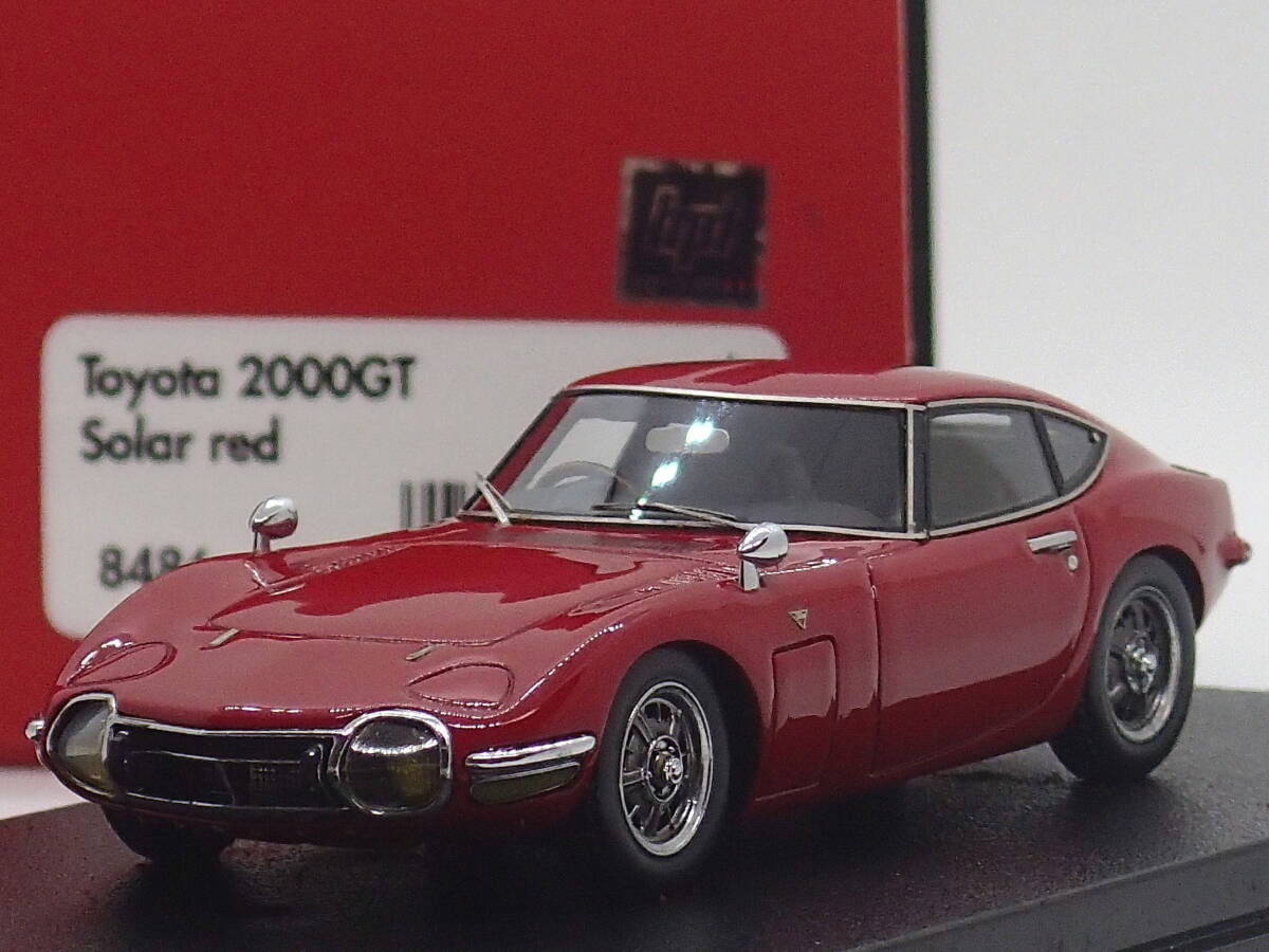 hpi・racing HPI racing 1/43 Toyota 2000GT Solar red 8486