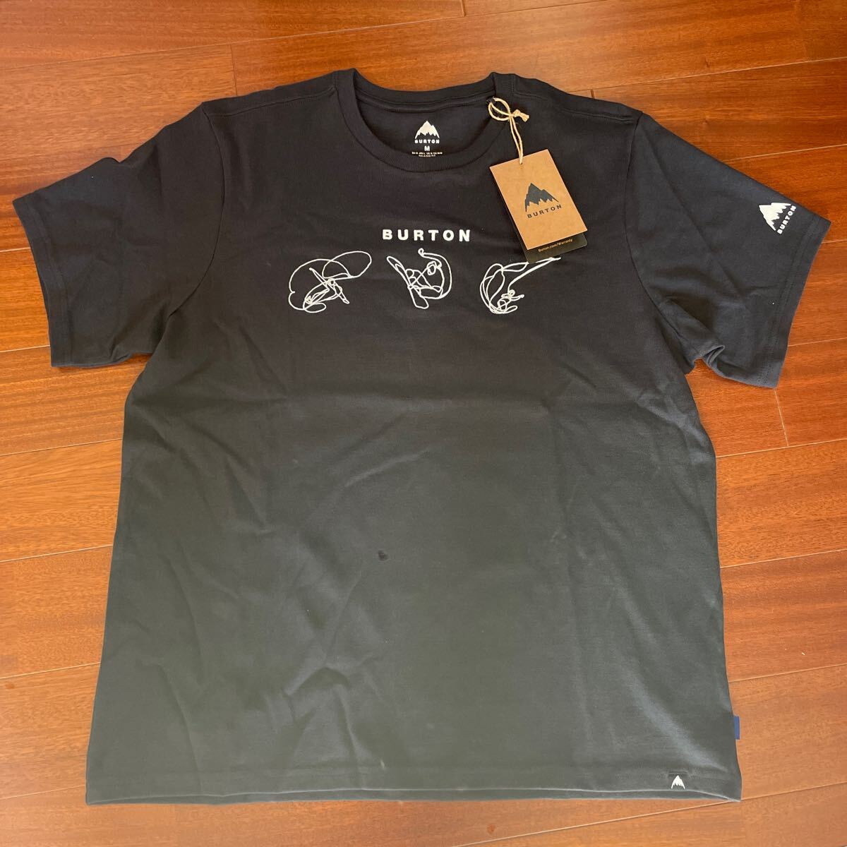 BURTON FIRST CHAIR TEE TRUE BLACK M Tシャツ 黒 バートン