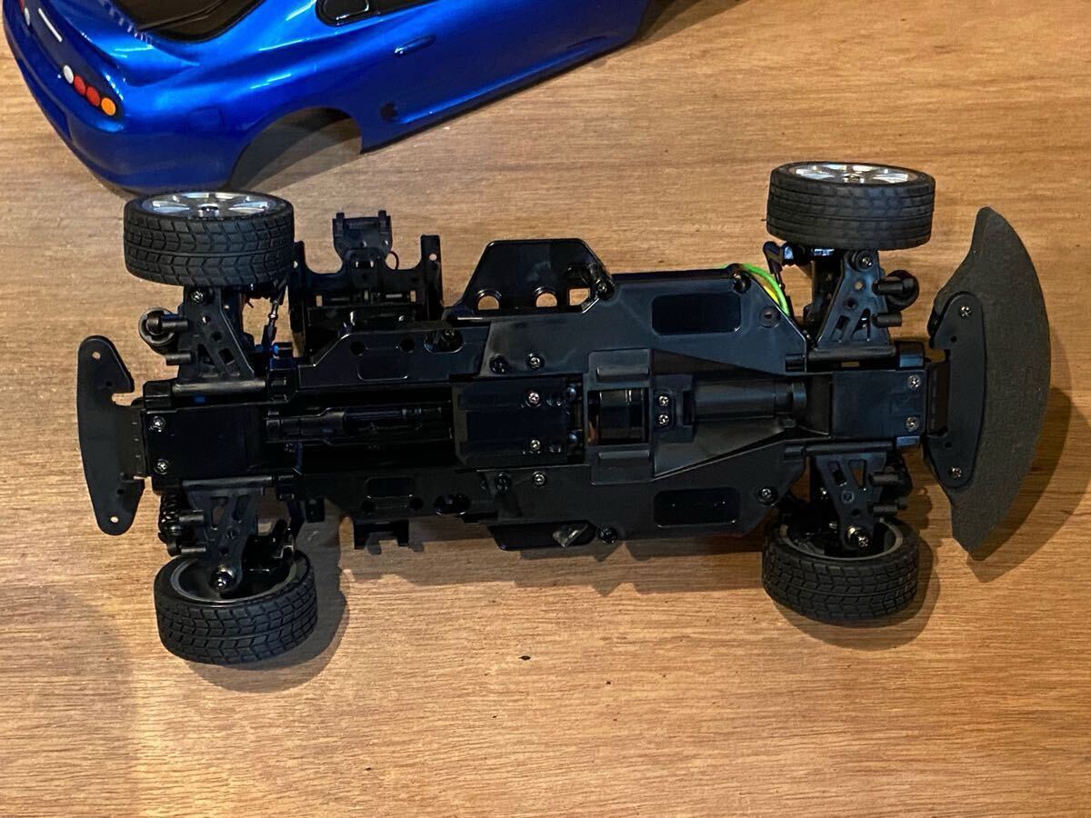 タミヤ BT-01シャーシ トヨタ JZA80スープラ 組立済み未走行 タミヤ BT-01シャーシ トヨタ JZA80スープラ 組立済み未走行