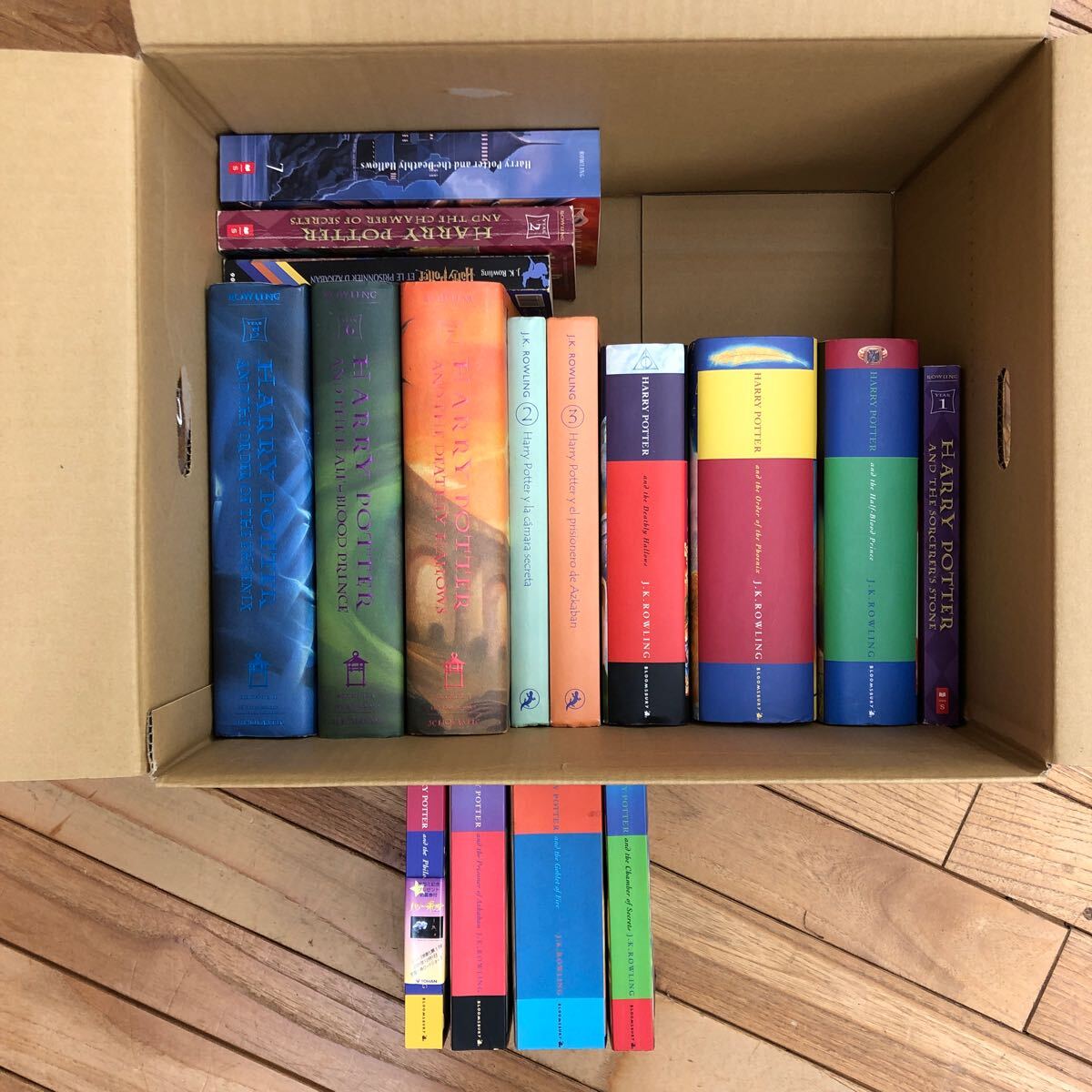 大SET-ш776/ 洋書 ハリーポッター 不揃い16冊まとめ J.K.ローリング Harry Potter 秘密の部屋 アズカバンの囚人 他